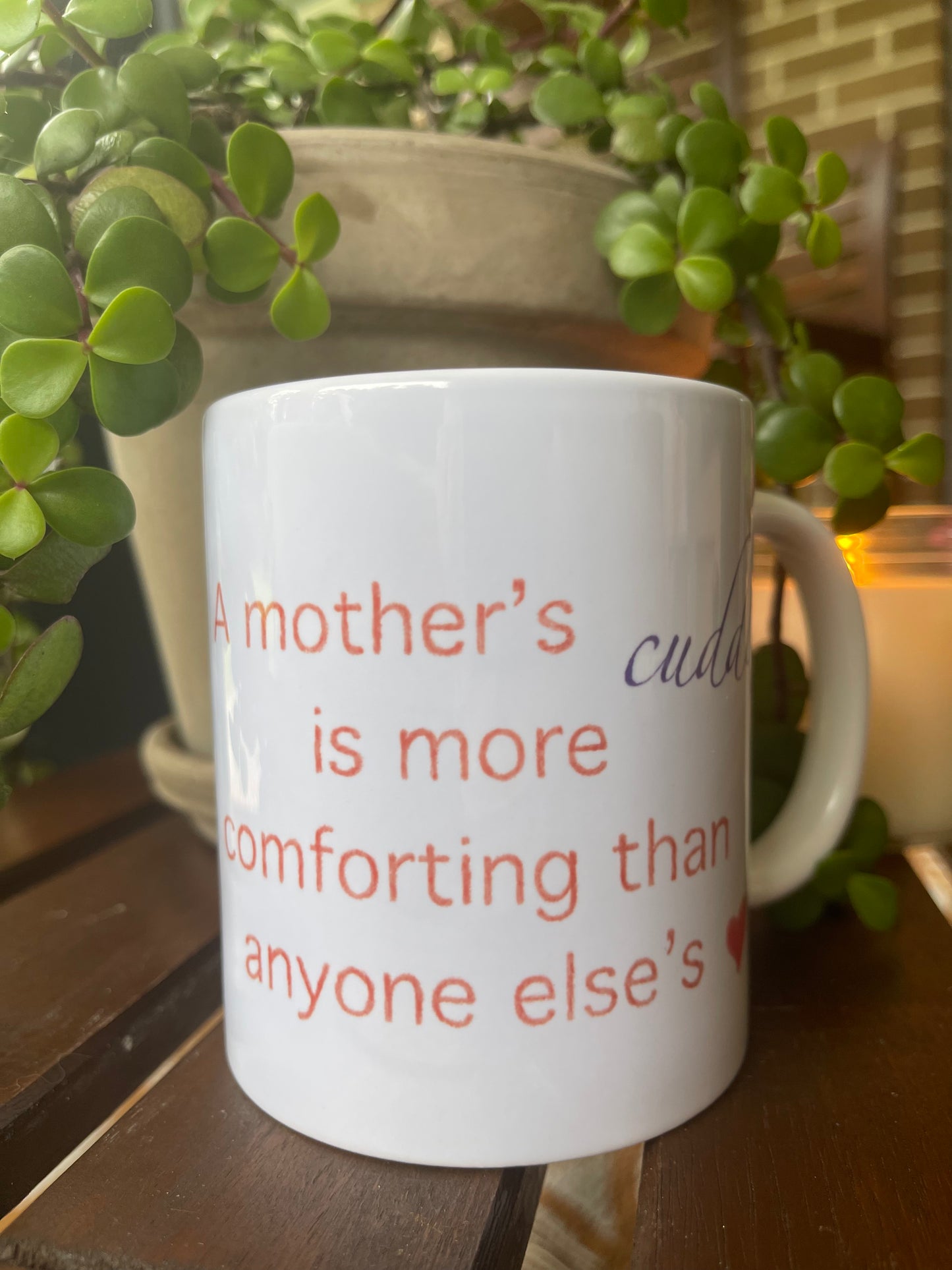 'Mother's Cuddle' Mug (Matching Children's Mug Available)
