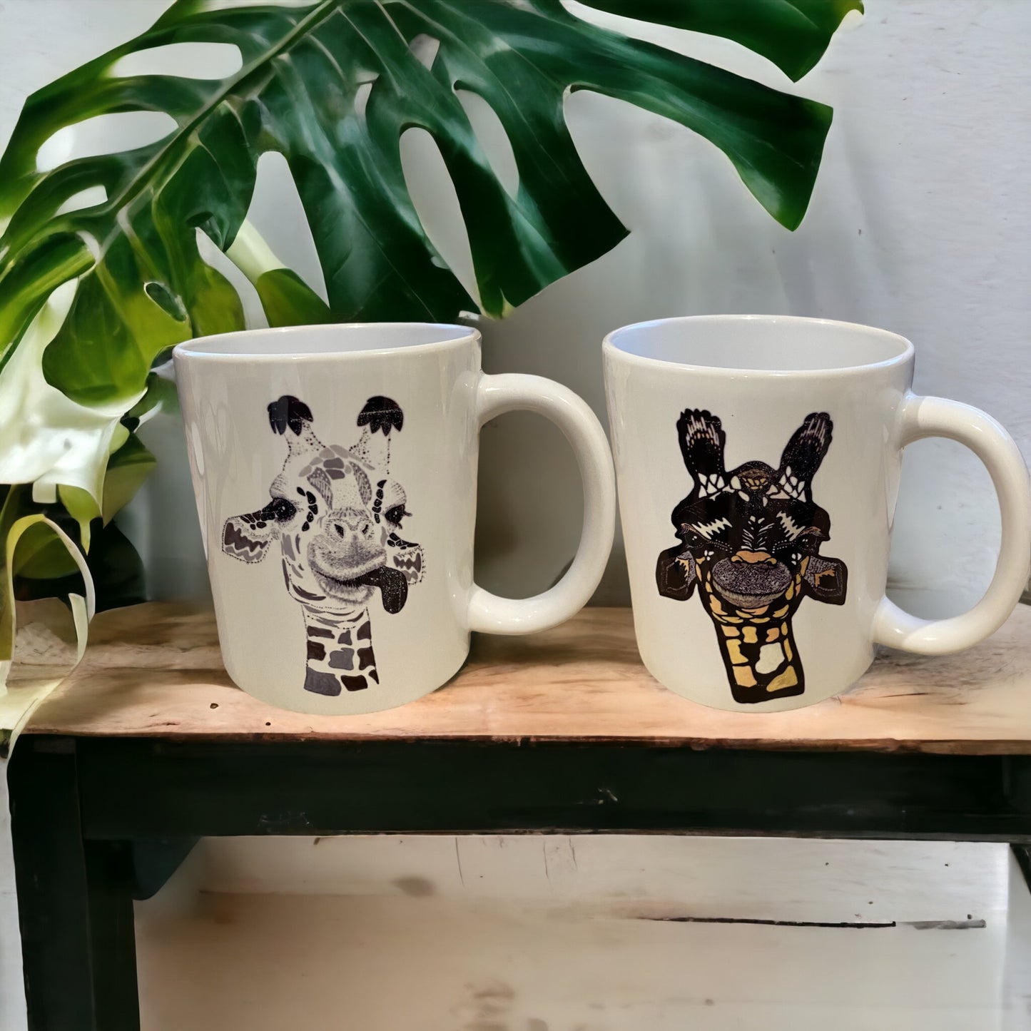 Mug Set - Curious Giraffe