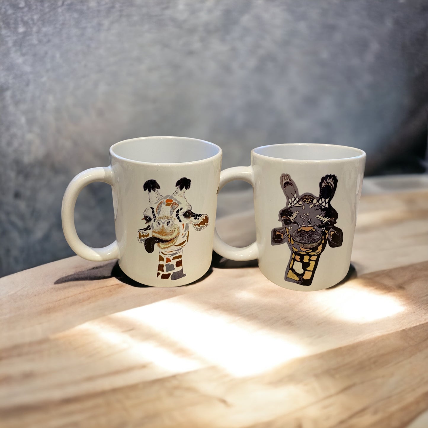 Mug Set - Curious Giraffe