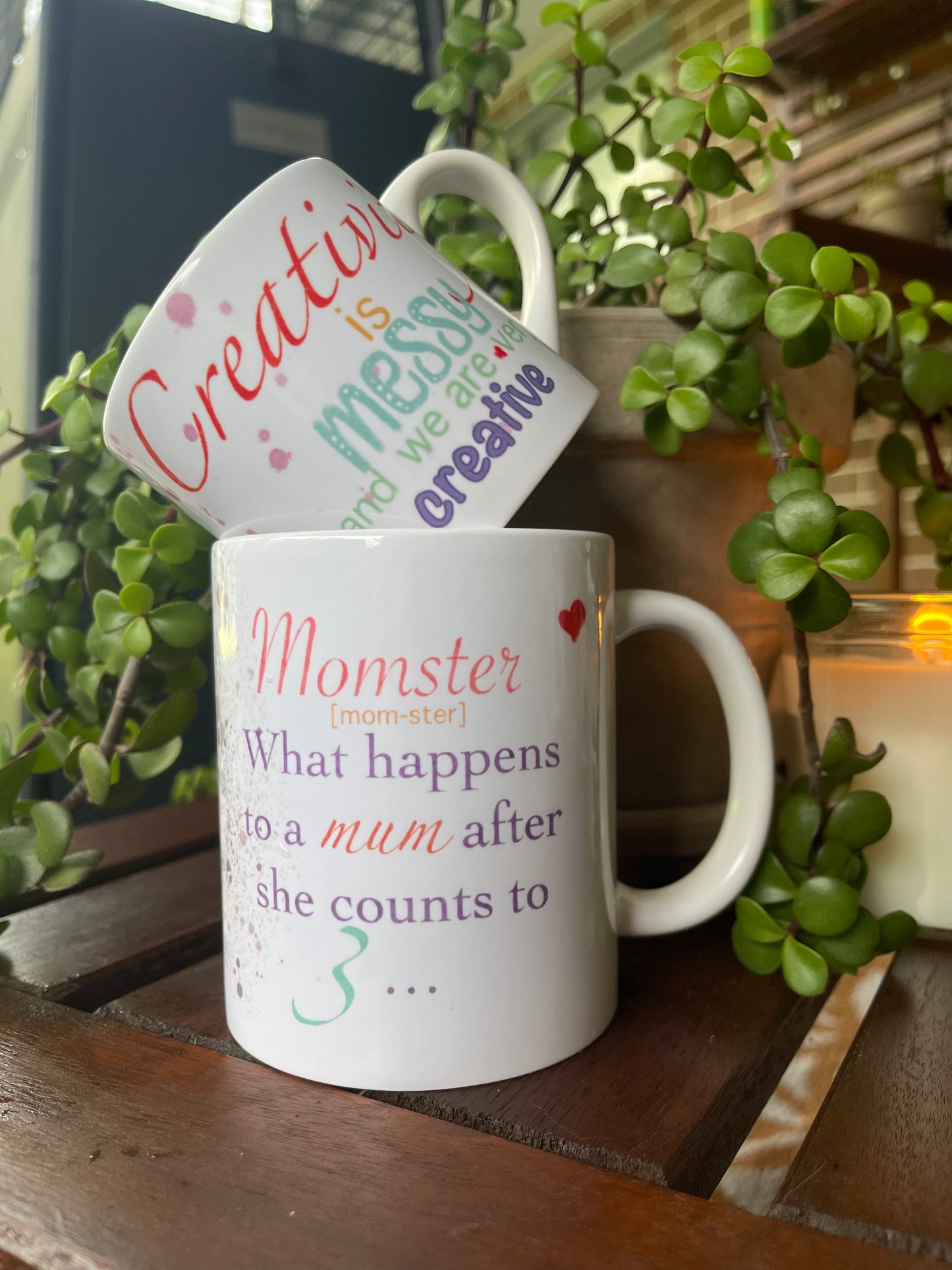'Creative' Children's Mug (Matching Mum's Mug Available)
