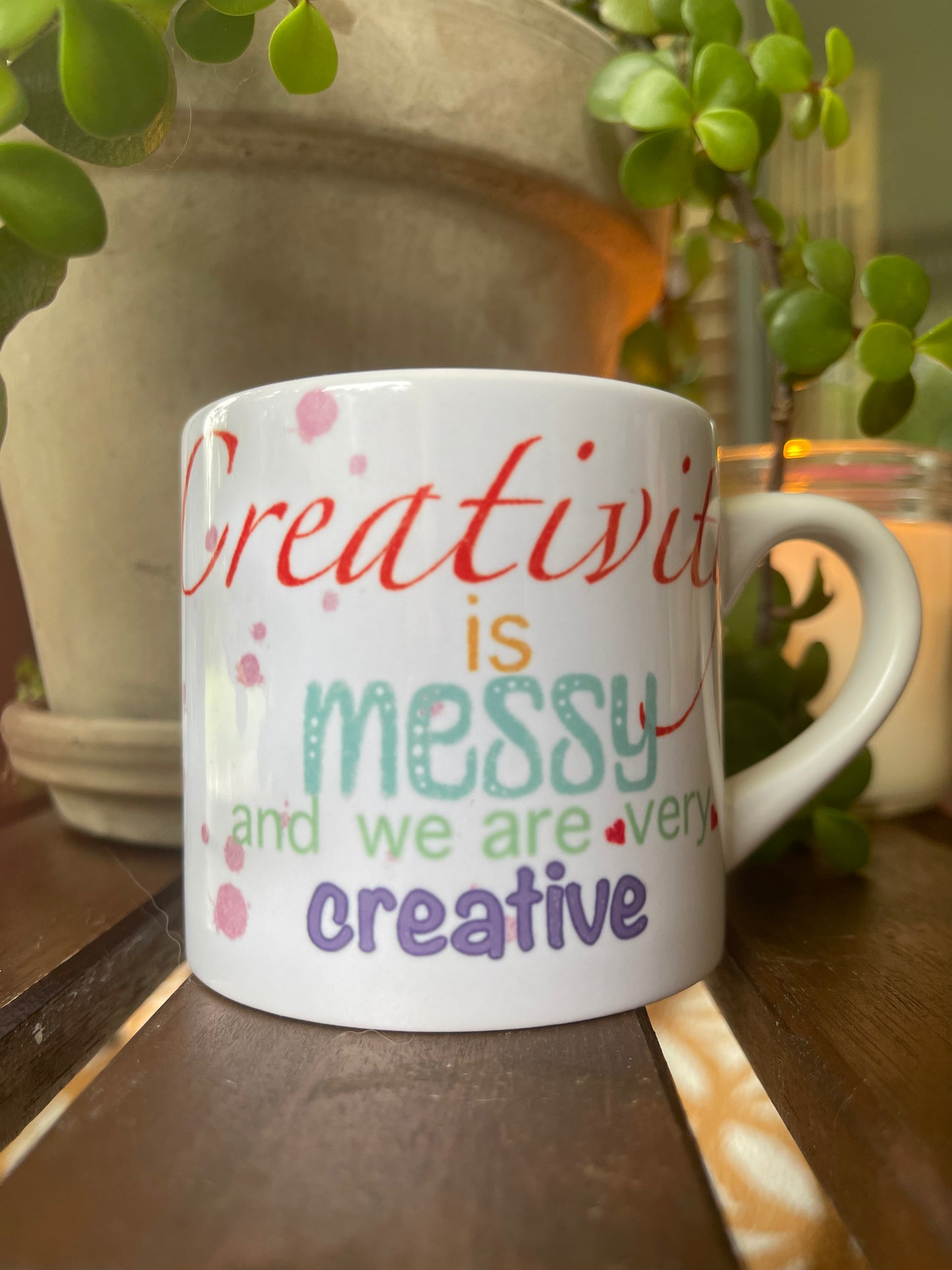 'Creative' Children's Mug (Matching Mum's Mug Available)