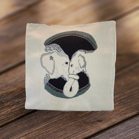 Cushion Cover - Love Green