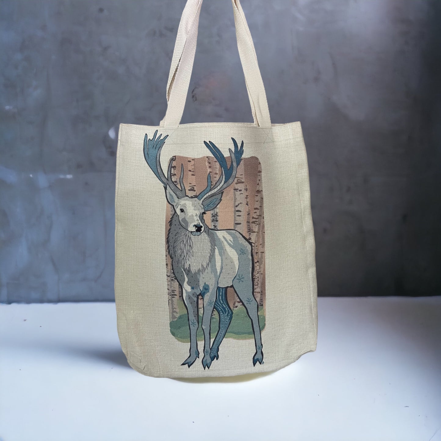 Tote Bag - White Deer