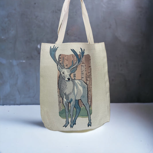 Tote Bag - White Deer